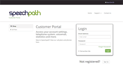 Desktop Screenshot of my.speechpath.ie